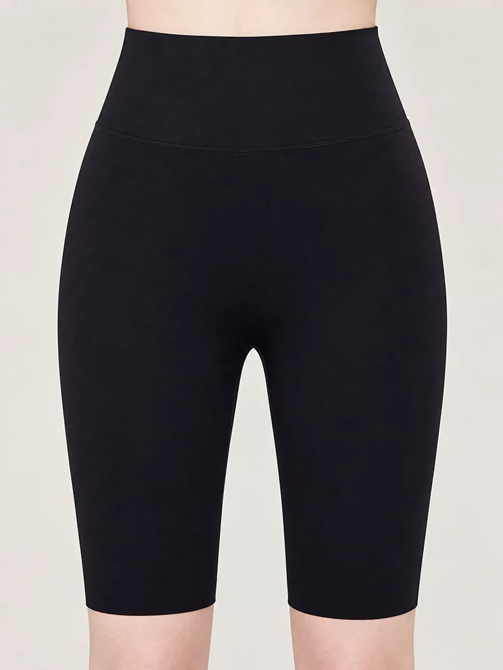 Full Size High-Waisted Seamless Compression Active Shorts Plus Size
