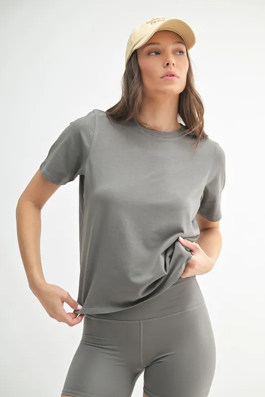 Round Neck Short Sleeve T-Shirt
