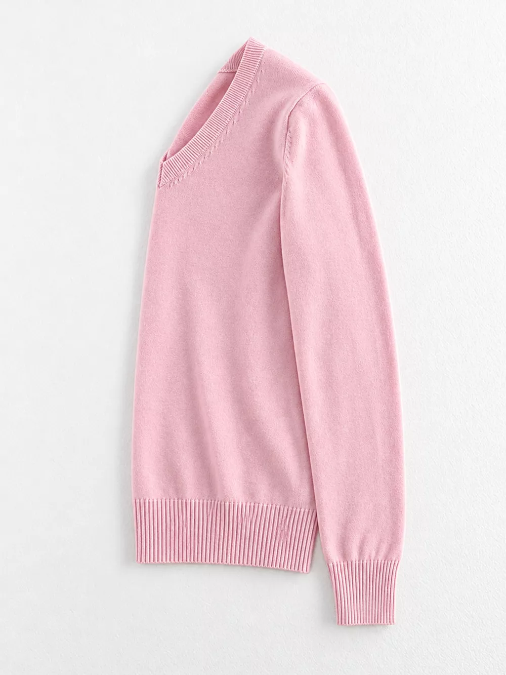 Full Size V-Neck Long Sleeve Sweater Plus Size, image 39