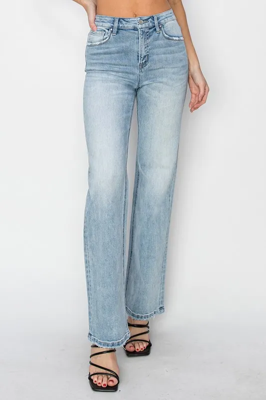 Full Size High Rise Straight Jeans Plus Size, image 2
