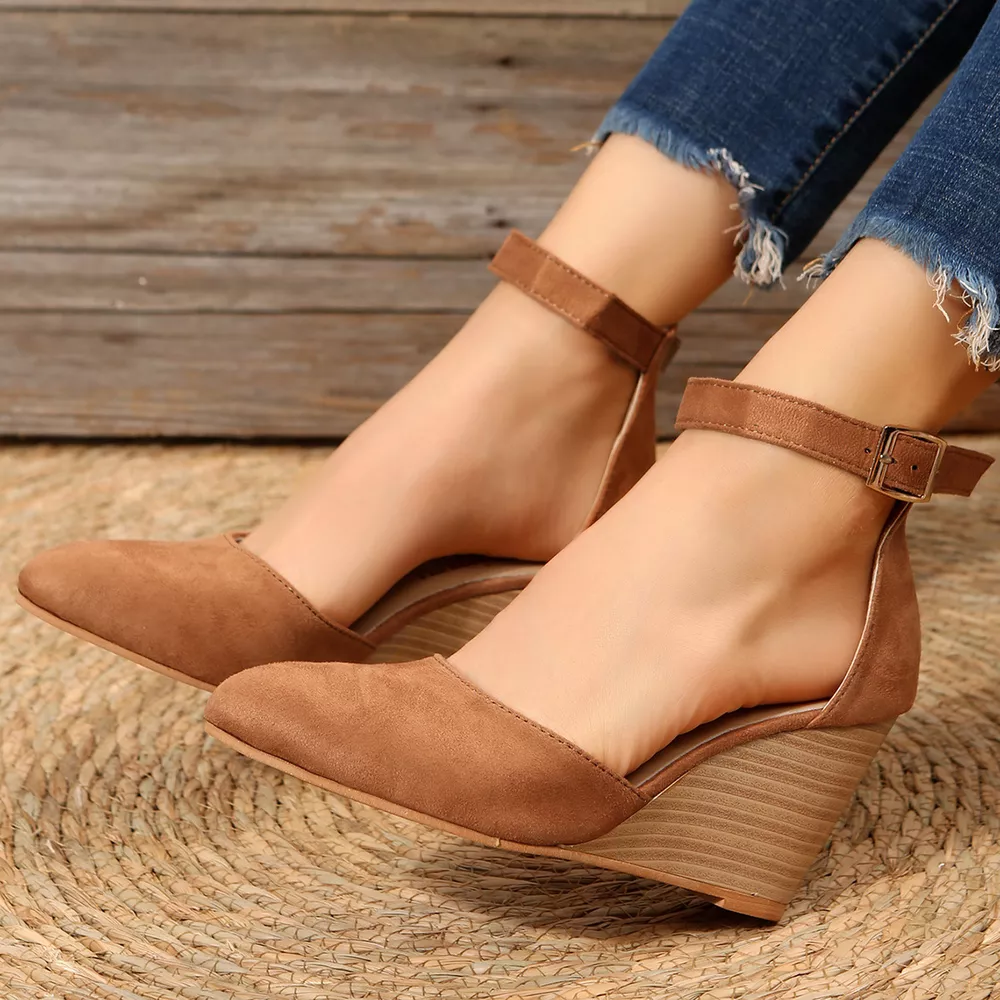 Point Toe Wedge Sandals, image 10