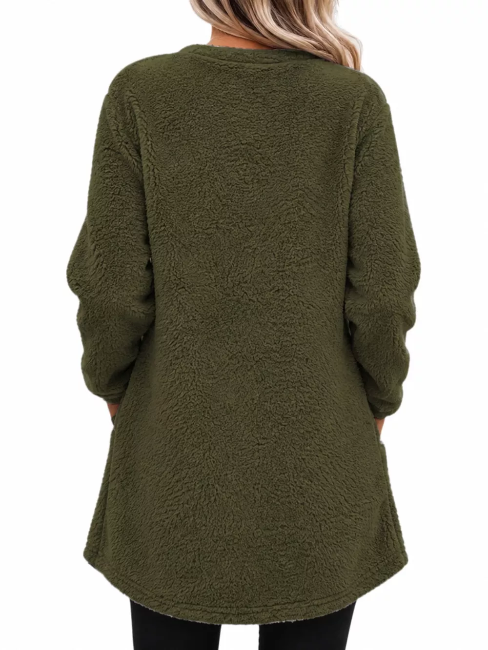 Full Size Fleece Dropped Shoulder Sweatshirt Plus Size, image 19