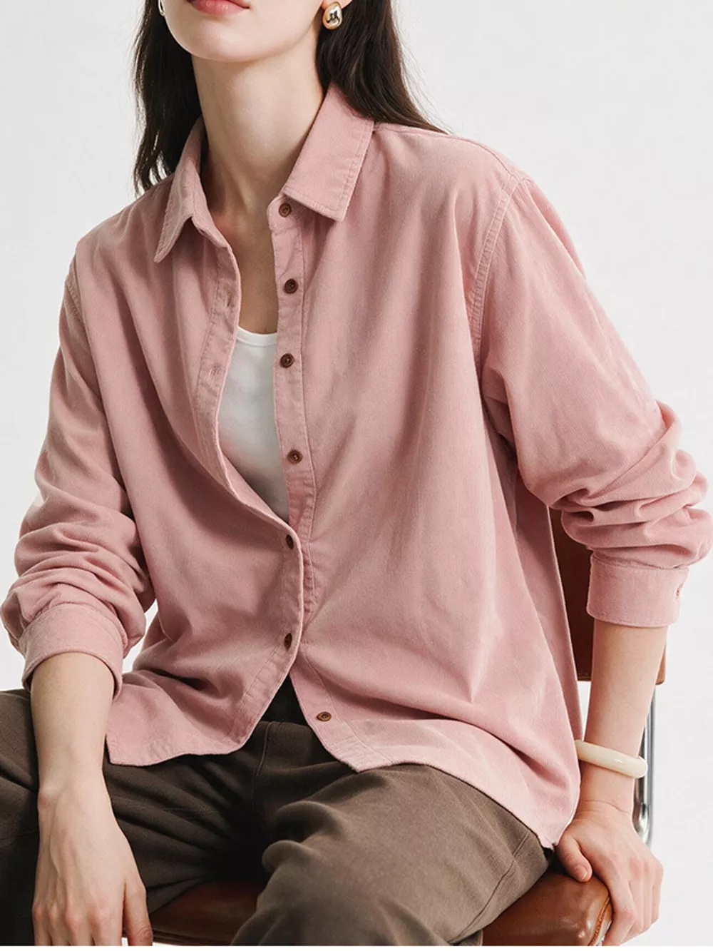 Button-Down Long Sleeve Shirt, image 28