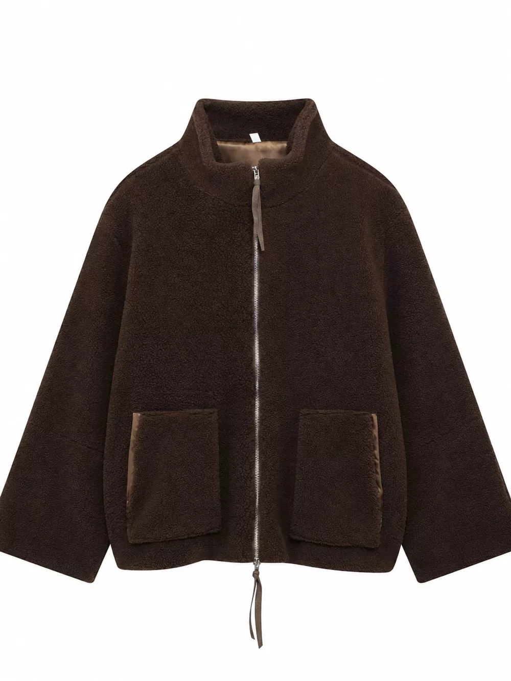 Sherpa Zip-Up Outerwear, image 12