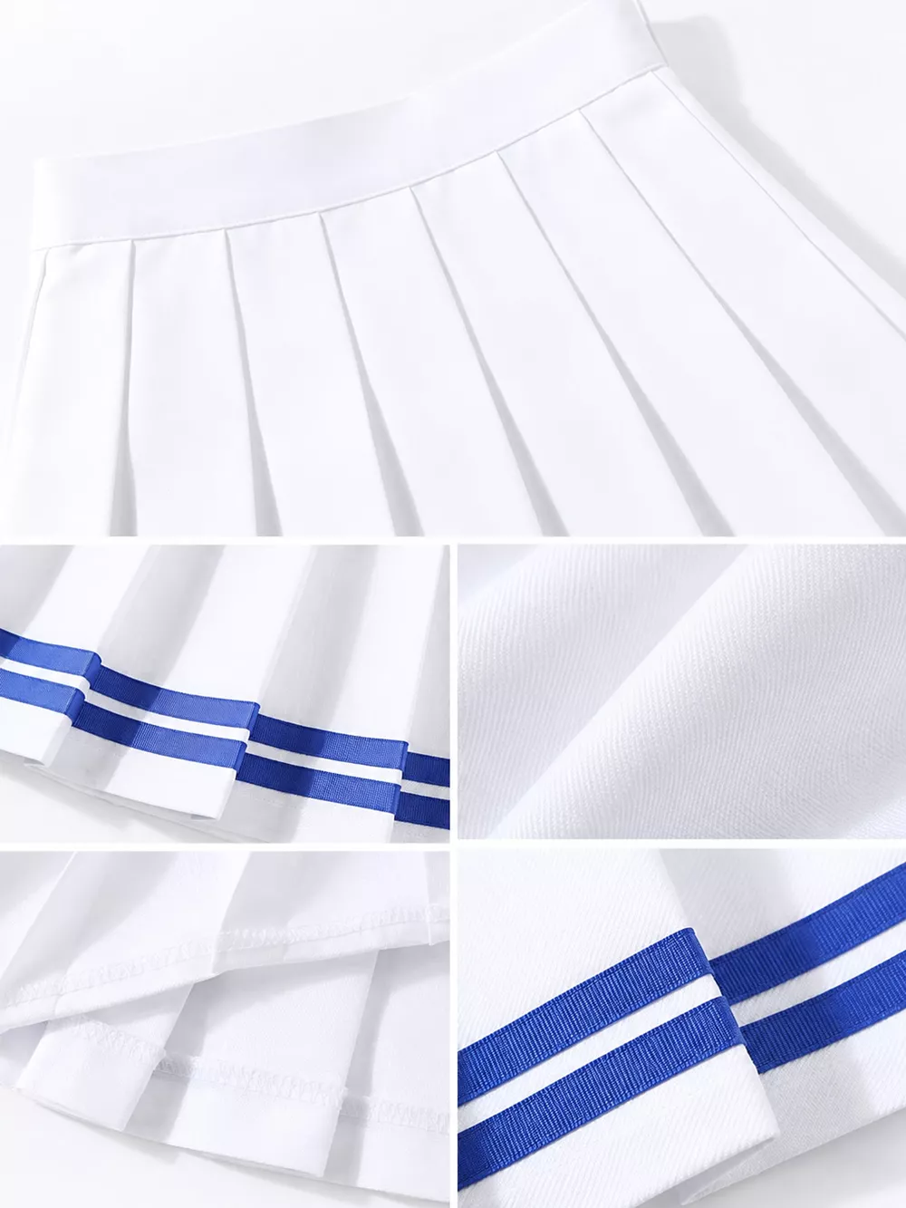 Pleated Striped Skirt, image 12