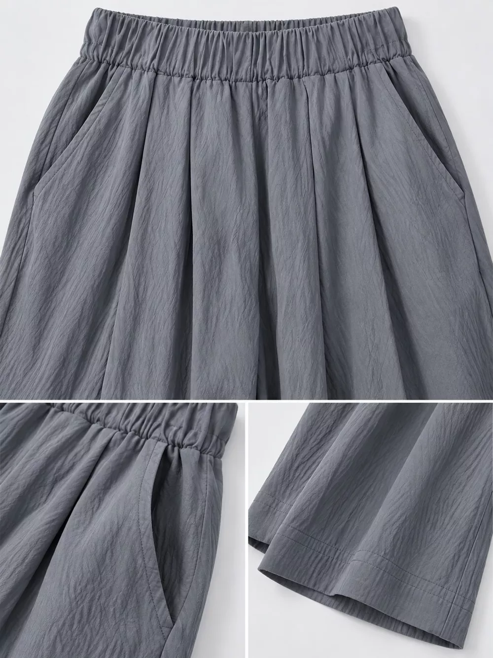 High-Waisted Loose Fit Wide-Leg Casual Pants, image 42