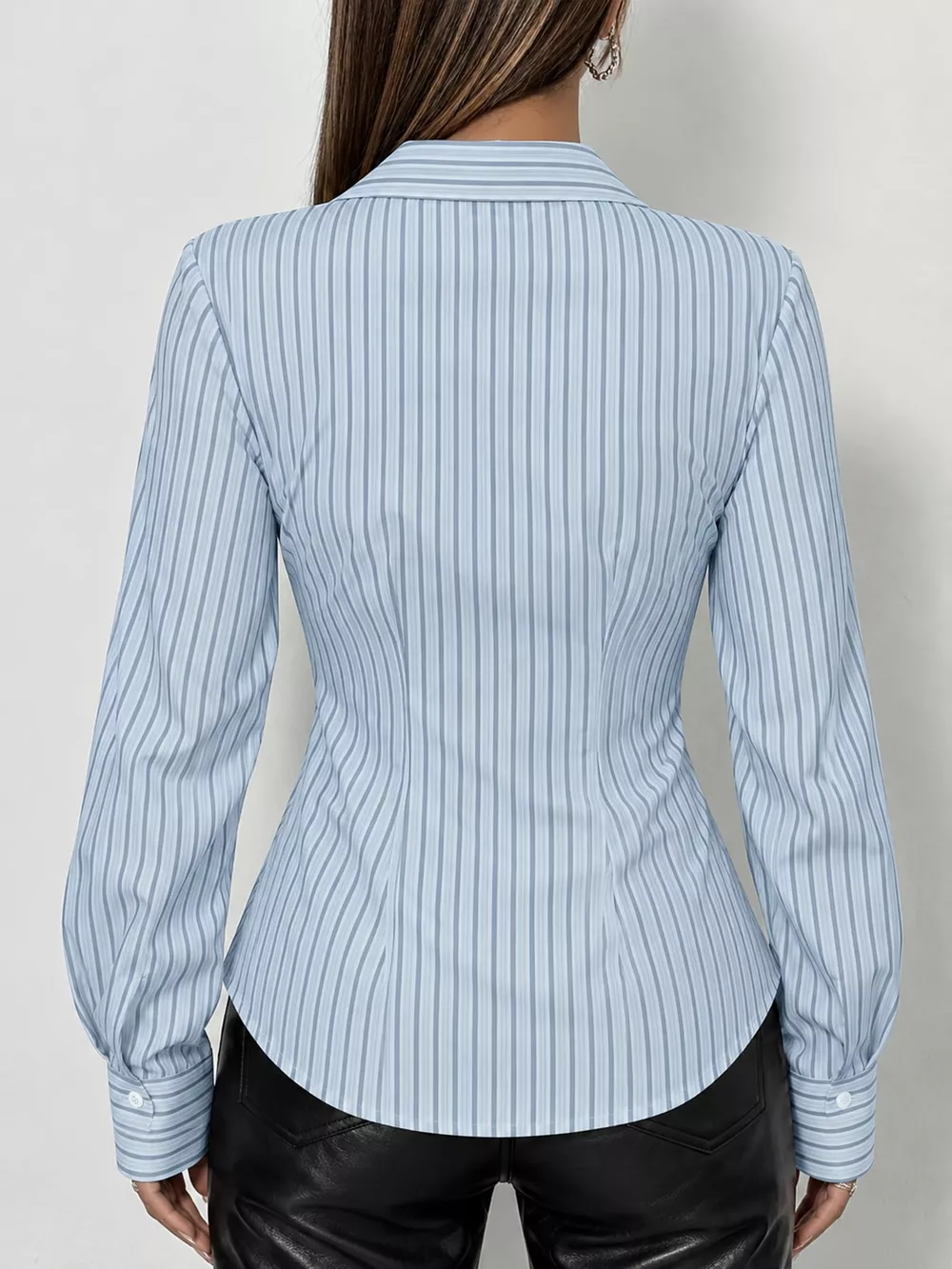 Striped Button-Down Shirt, image 12