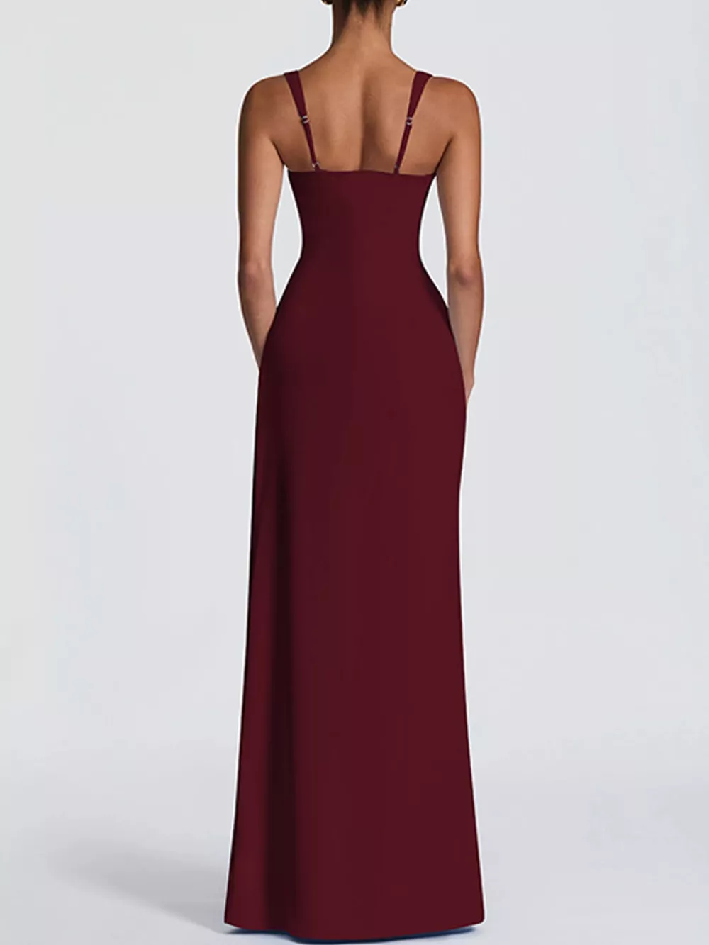 Sleeveless High-Slit Evening Maxi Dress, image 10