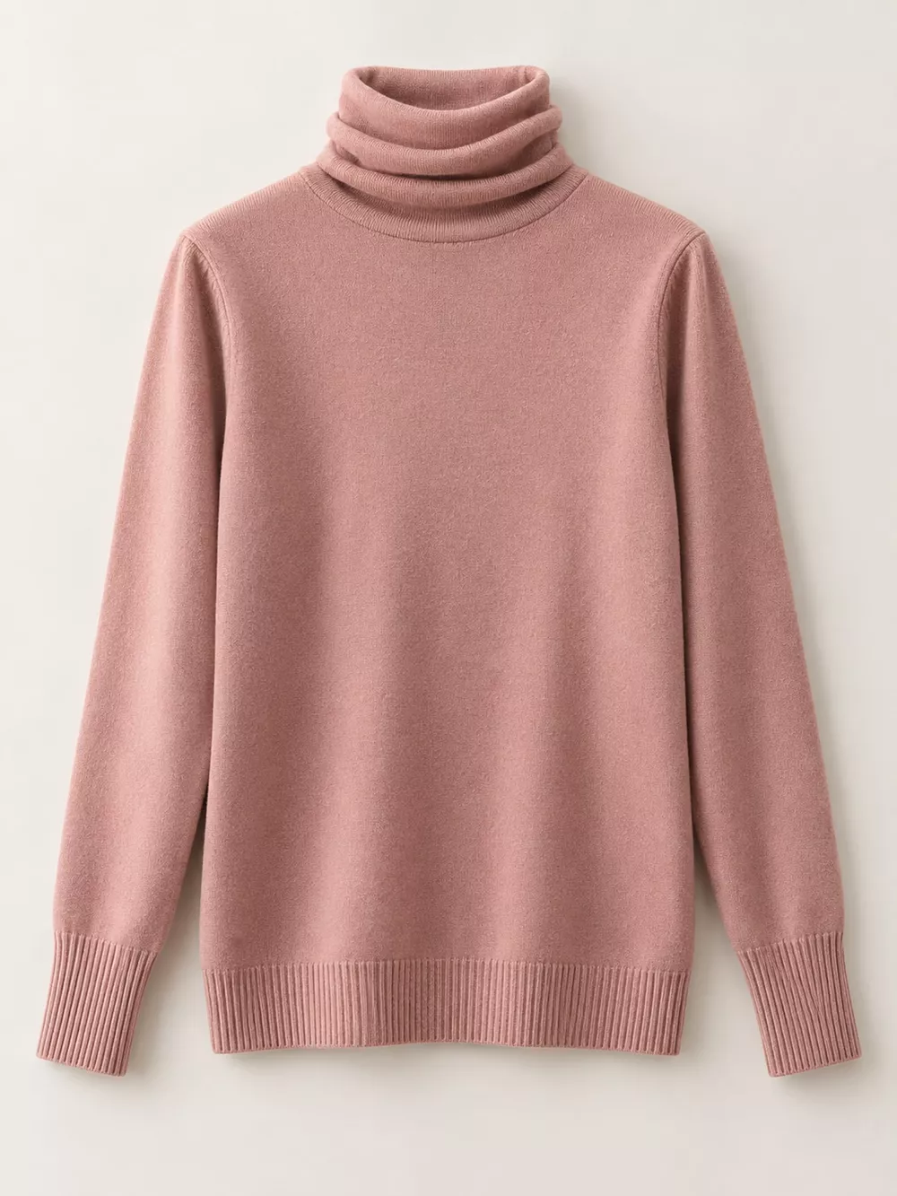 Full Size Slim-Fit Turtleneck Knit Top Plus Size, image 17