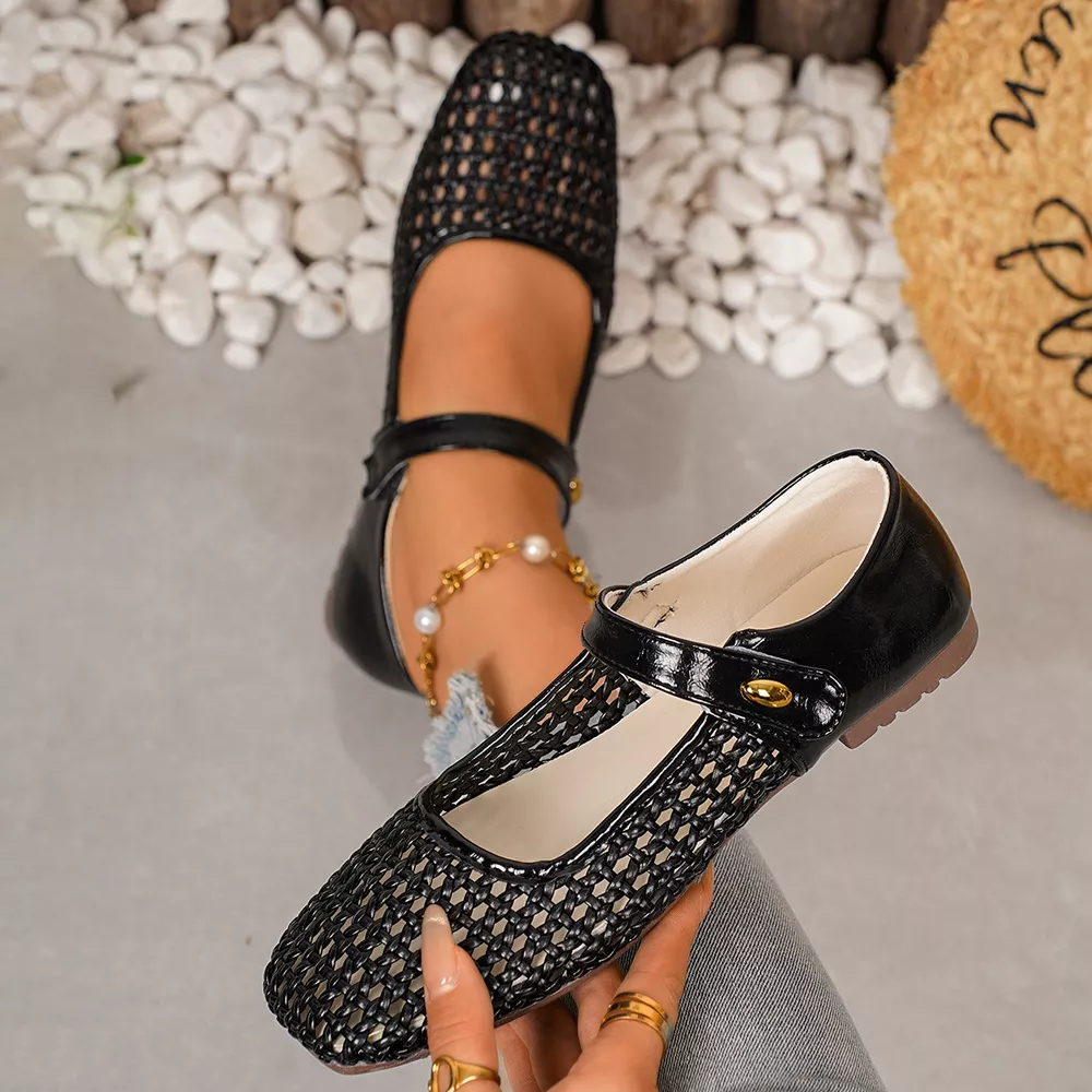 Square Toe Slip-Ons, image 4