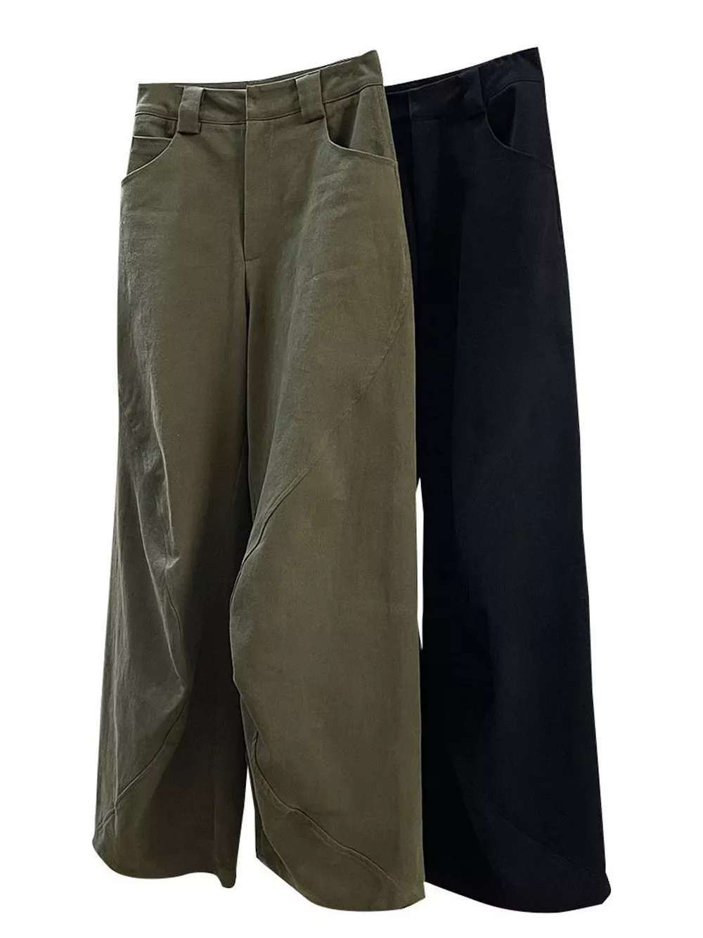 Wide-Leg Cargo Pants, image 8