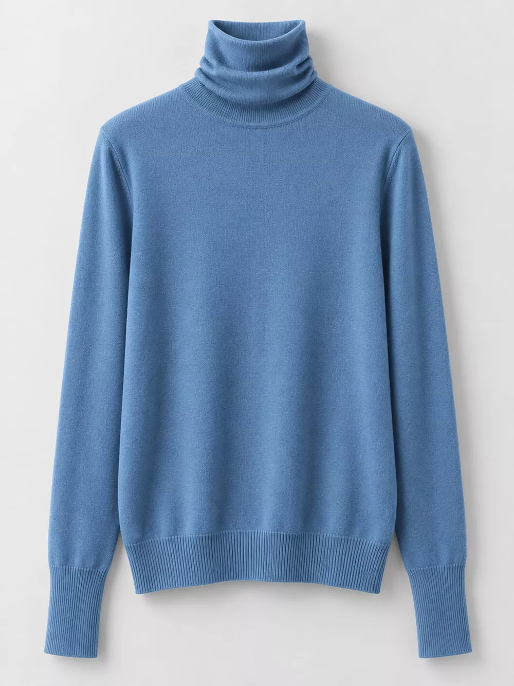 Full Size Slim-Fit Turtleneck Knit Top Plus Size, image 42