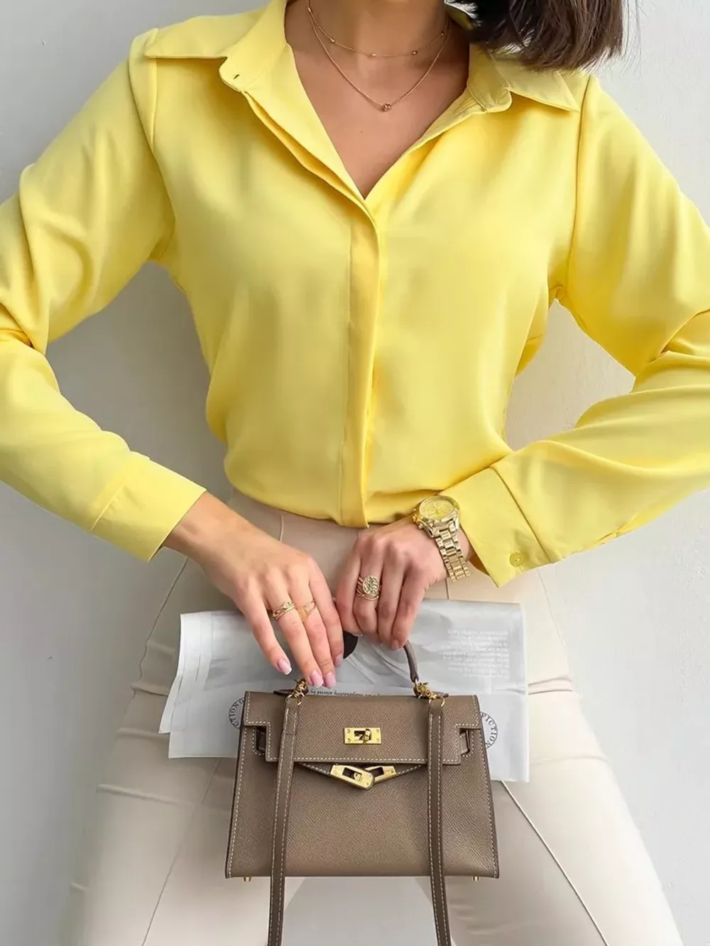 Button Up Long-Sleeve Shirt, image 38