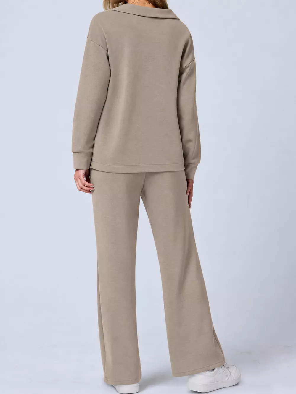Dropped Shoulder Top and Pants Set, image 48