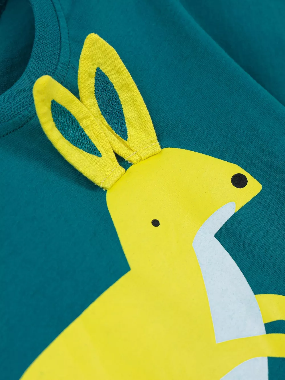 Children's Kangaroo Graphic Round Neck Tee, image 4
