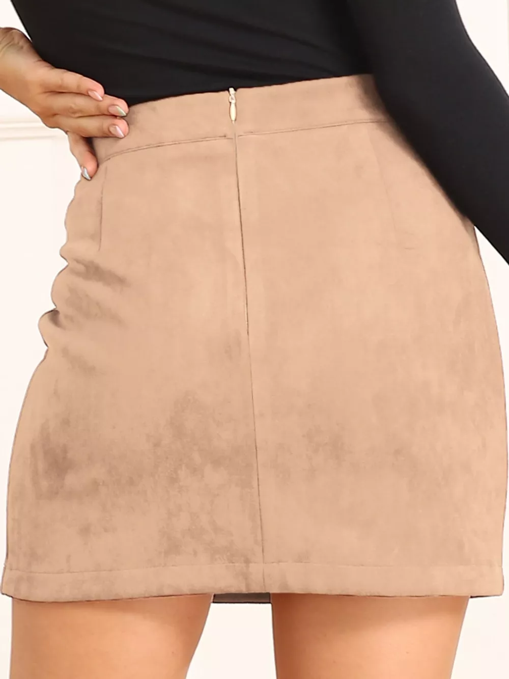 High-Waisted Slit Skirt, image 45