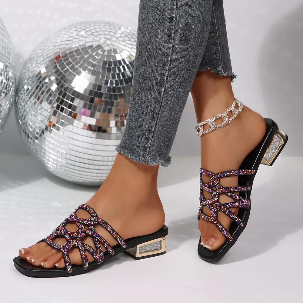 Open Toe Flats Sandals, image 2