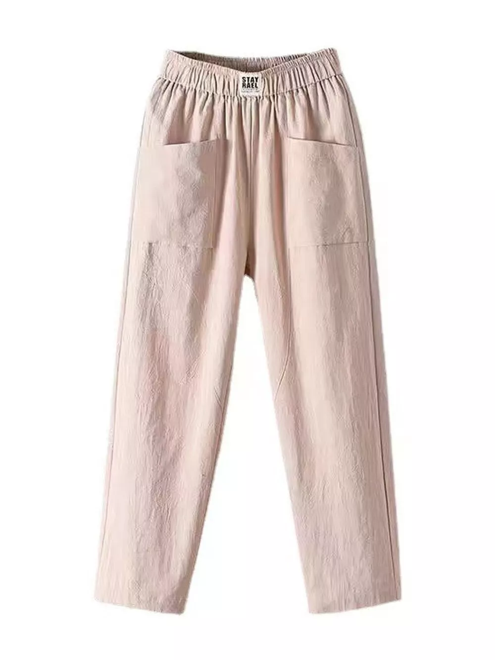 Full Size High-Waisted Elastic Loose Harem Pants Plus Size, image 15