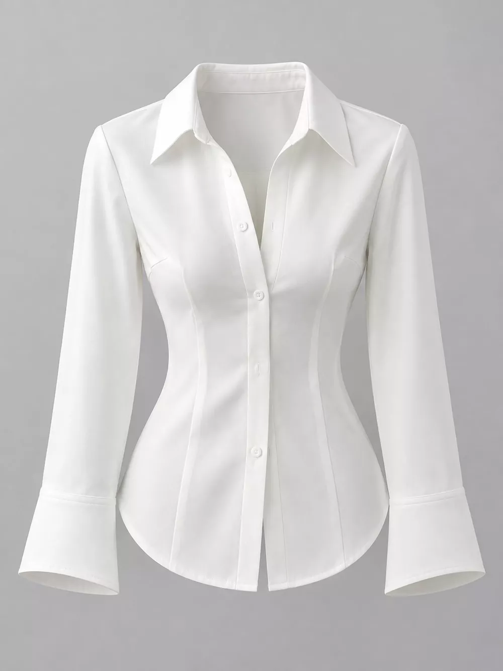 Slim-Fit Button-Down Shirt, image 5