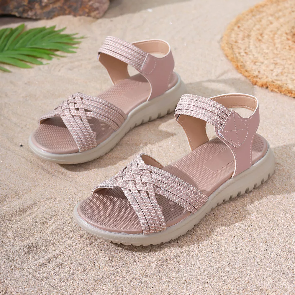 Open Toe Woven Sandals, image 7