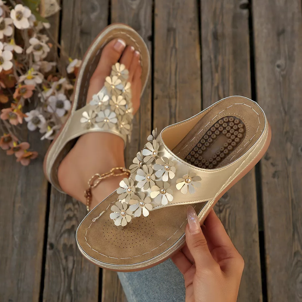 Toe Post Flats Sandals, image 17