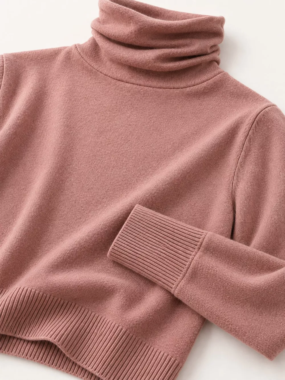 Full Size Slim-Fit Turtleneck Knit Top Plus Size, image 18