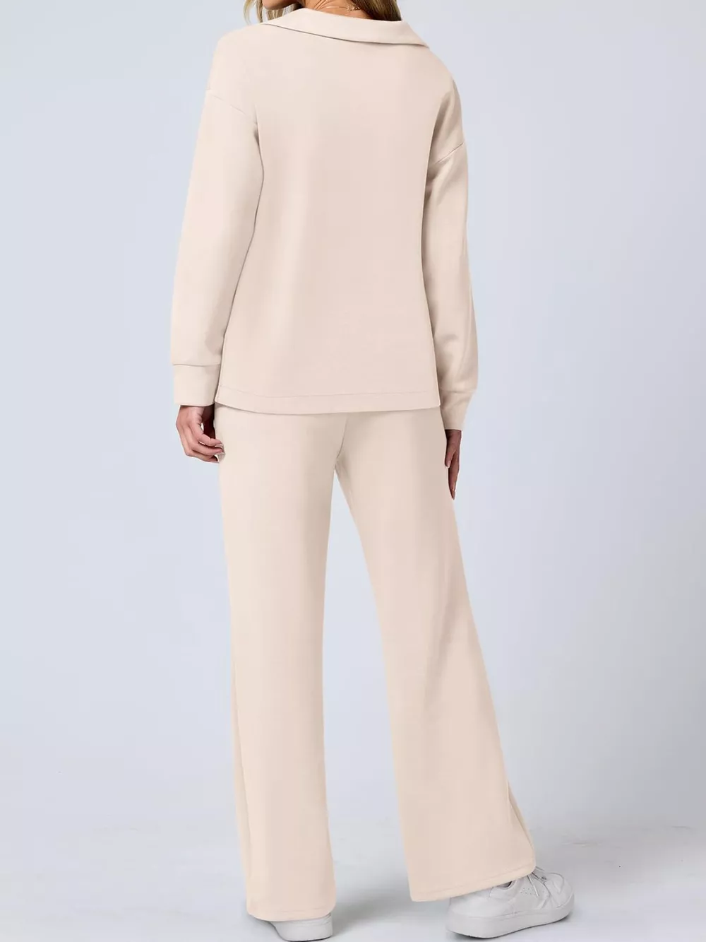 Dropped Shoulder Top and Pants Set, image 3
