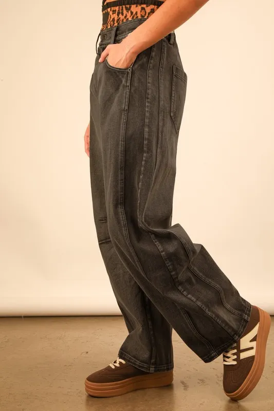 Wide Leg Comfy Jeans, image 2