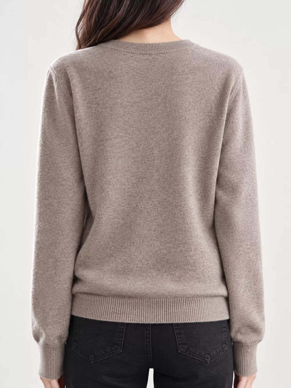 Crew Neck Button-Down Knit Cardigan, image 31