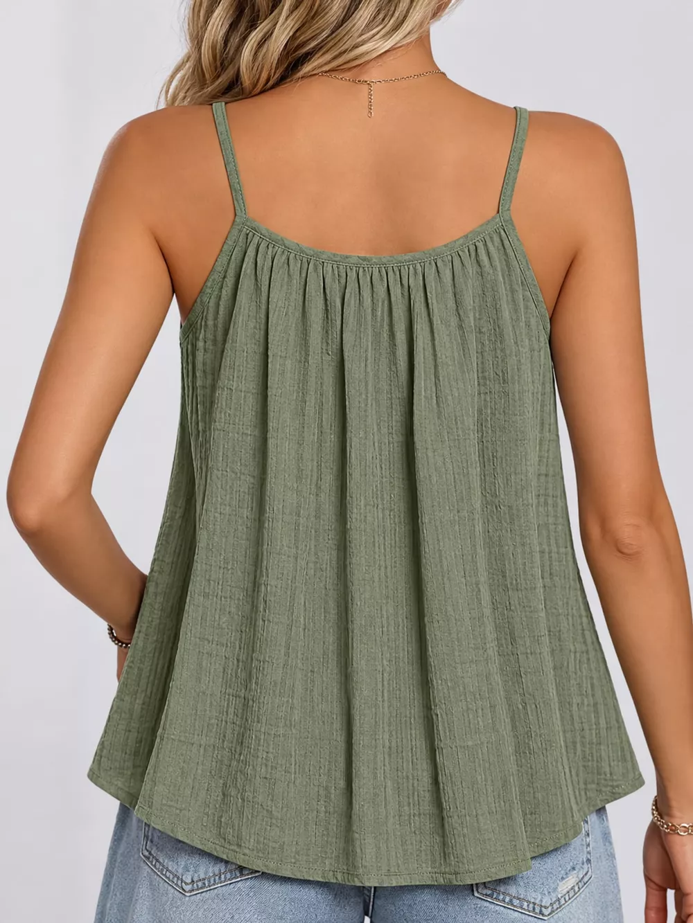 Casual Textured Cami, image 3