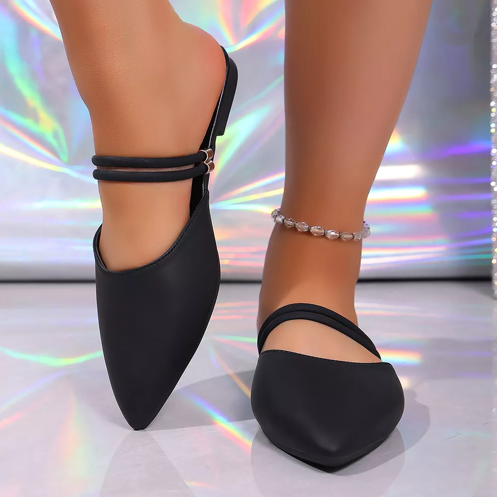 Point Toe Flats Sandals, image 7