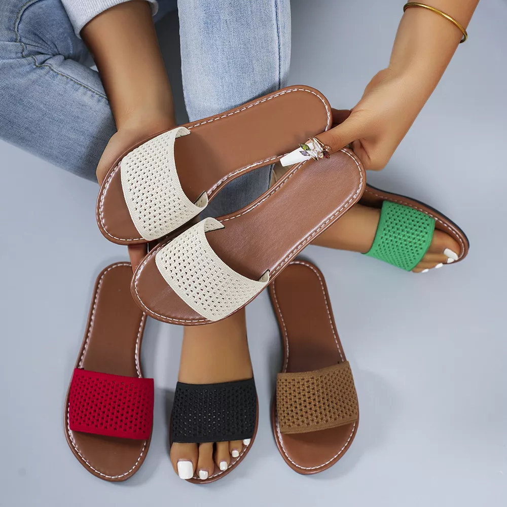 Breathable Hollow-Out Open Toe Sandals, image 13