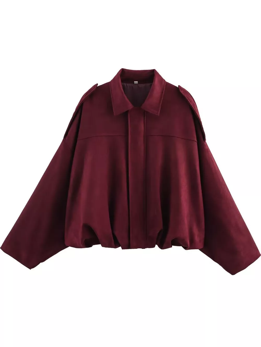 Zip Up Dropped Shoulder Jacket, image 14