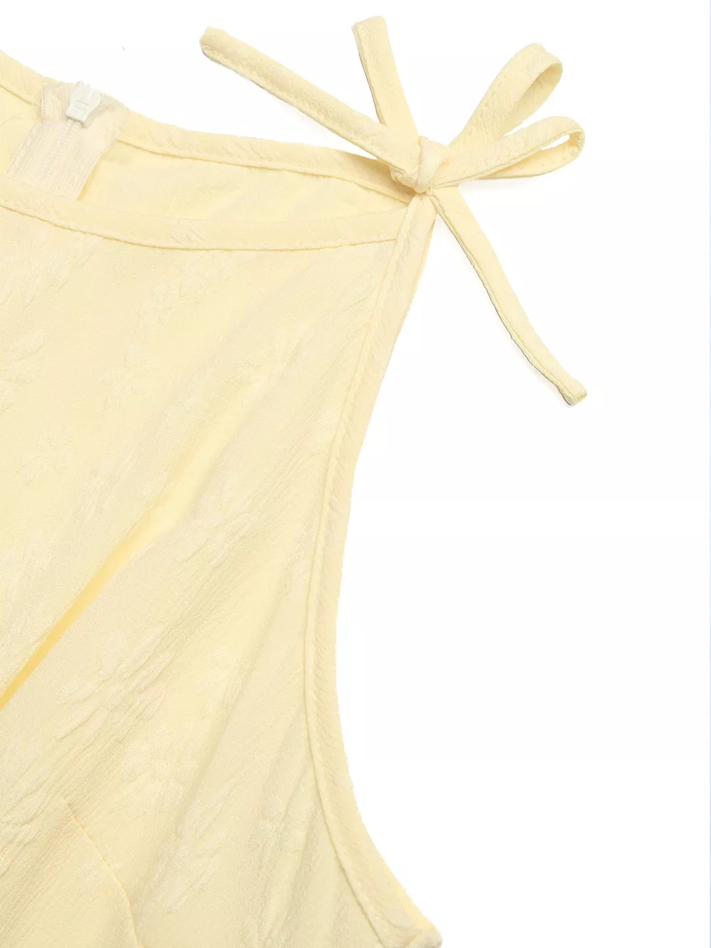 Tie Strap Textured Wide Leg Jumpsuit, image 9
