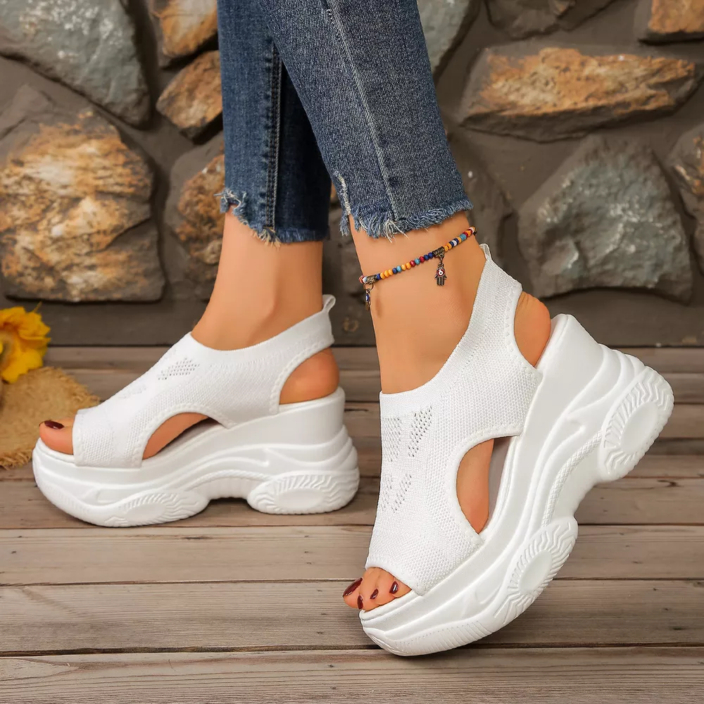 Open Toe Platform Sandals, image 5