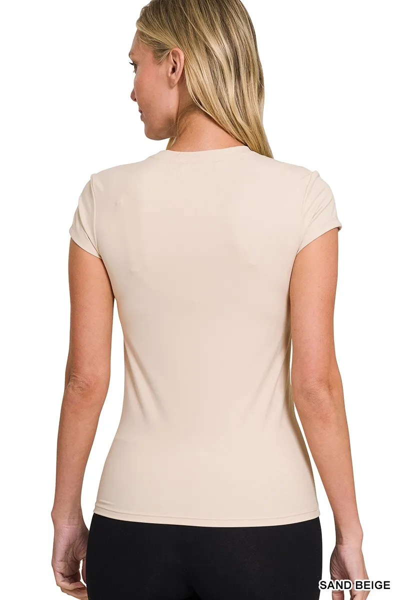 Interlock Short Sleeve Top, image 3