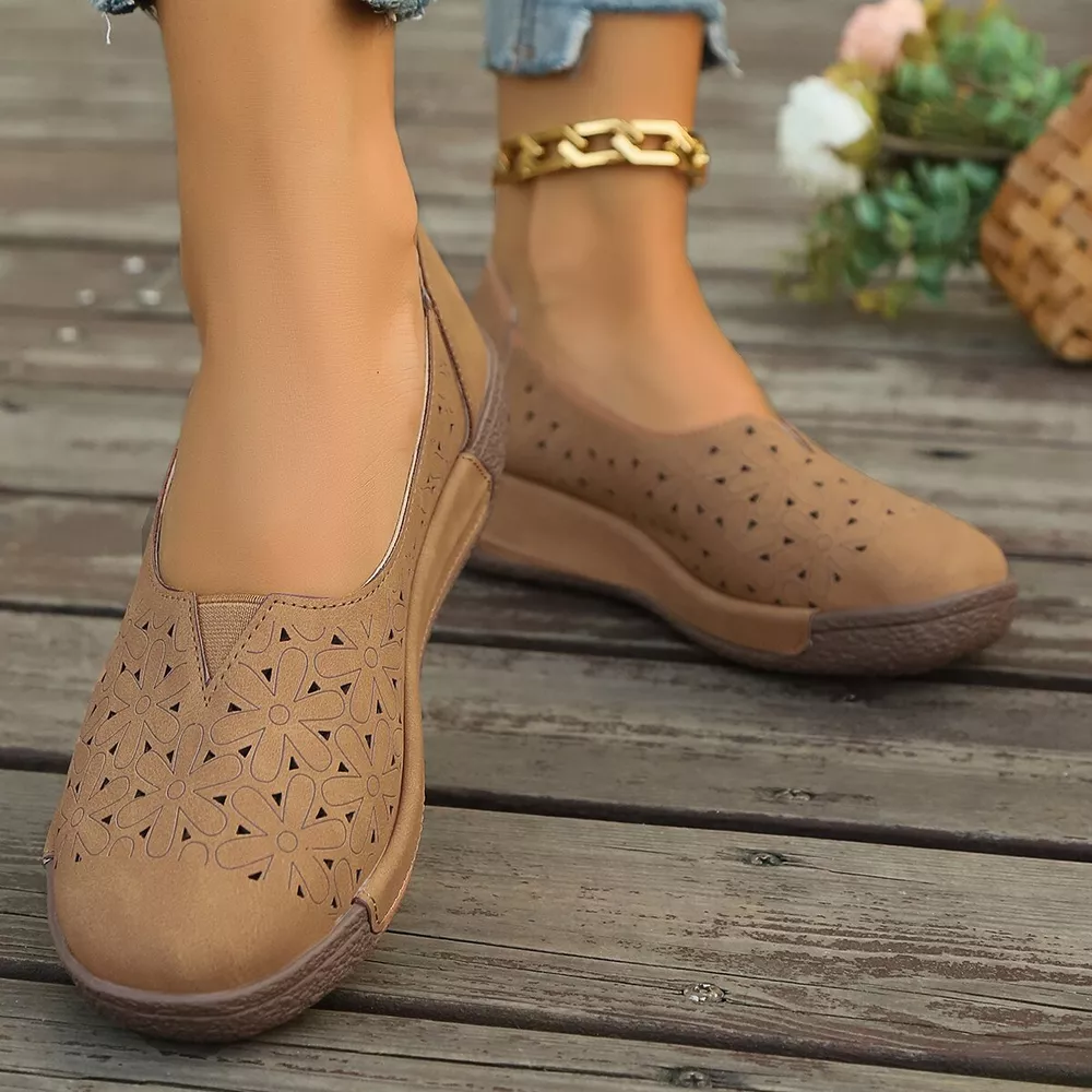 Hollow-Out Casual Loafers, image 16