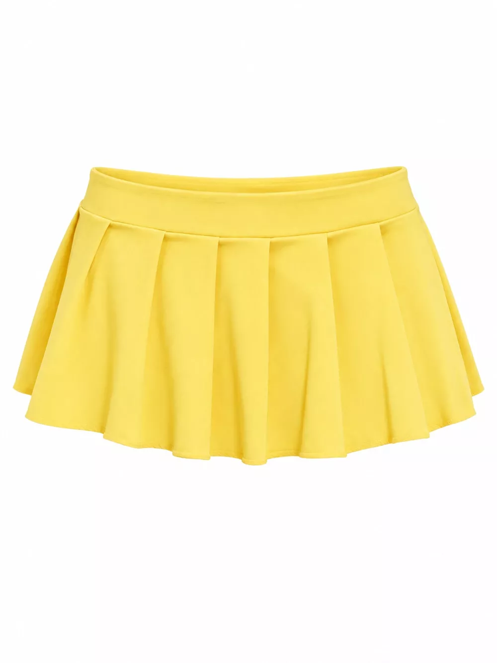 Low Waist Pleated Micro Mini Skirt, image 26