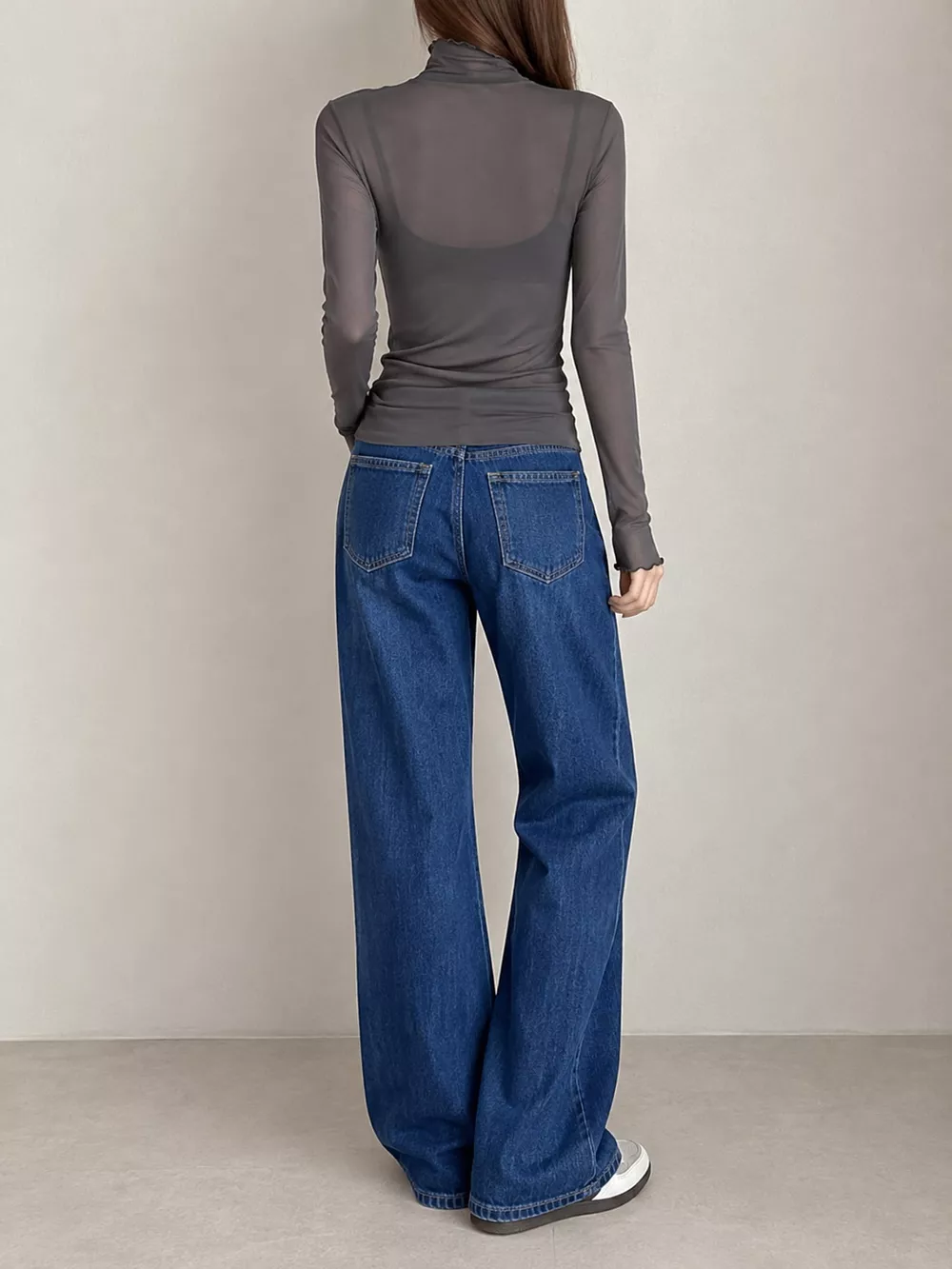 Turtleneck Long Sleeve Slim Fit T-Shirt, image 7