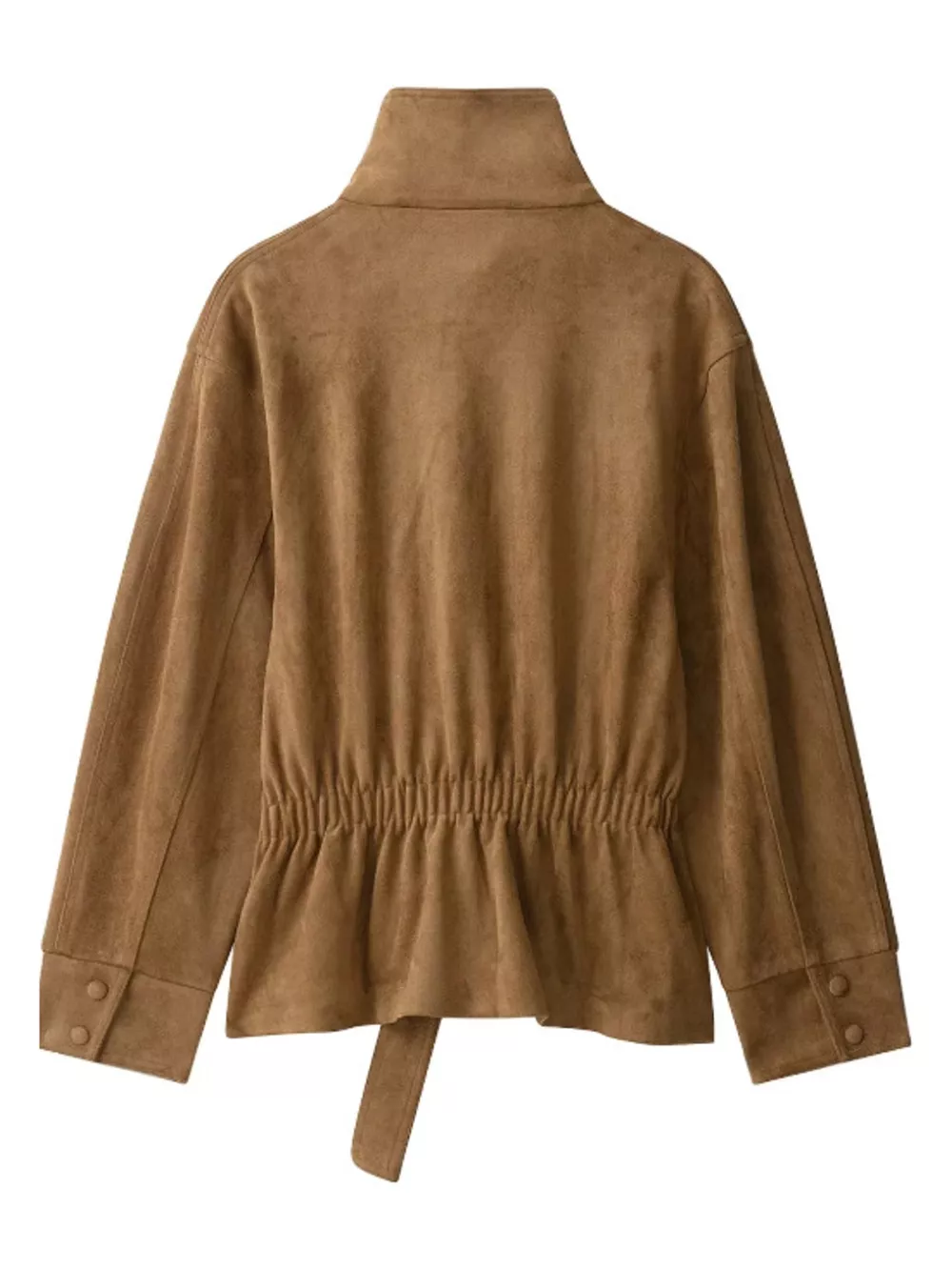 Long Sleeve Belted Jacket, image 3