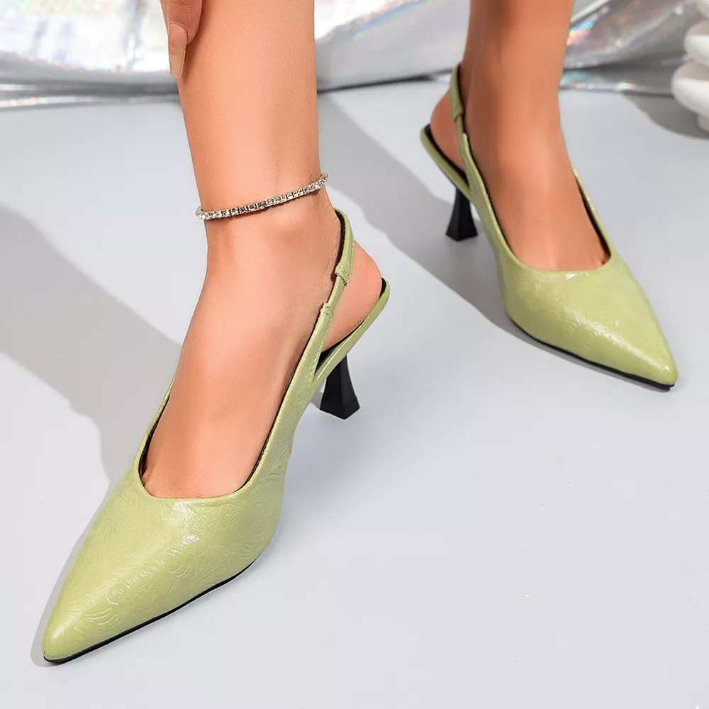 Point Toe Slingback Pumps, image 8