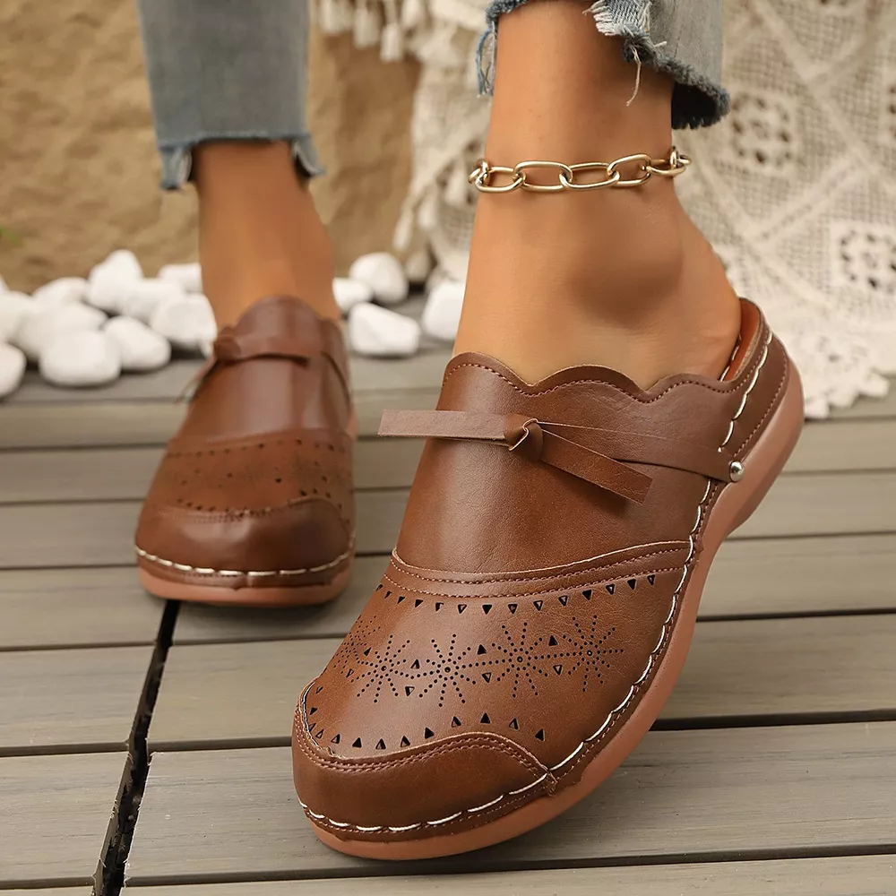 Round Toe Wedge Sandals, image 18