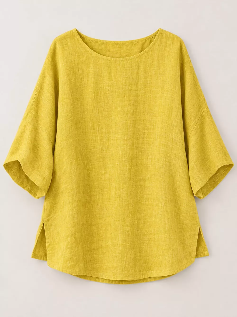 Full Size Loose Fit Linen Blend Blouse Plus Size, image 8