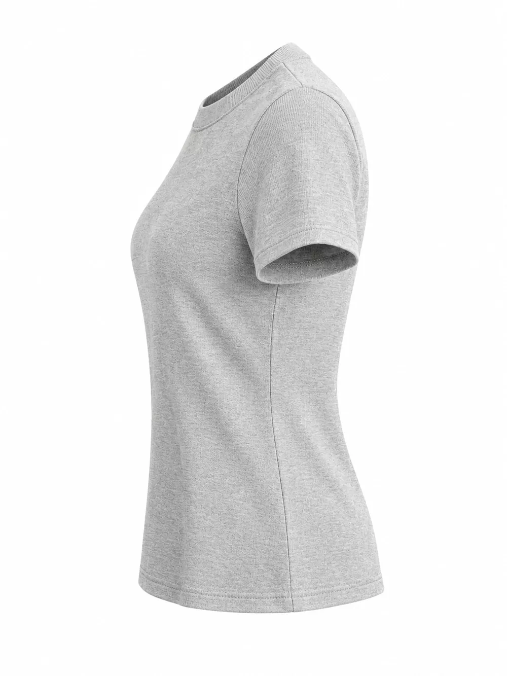 Slim-Fit Crew Neck Basic T-Shirt, image 17