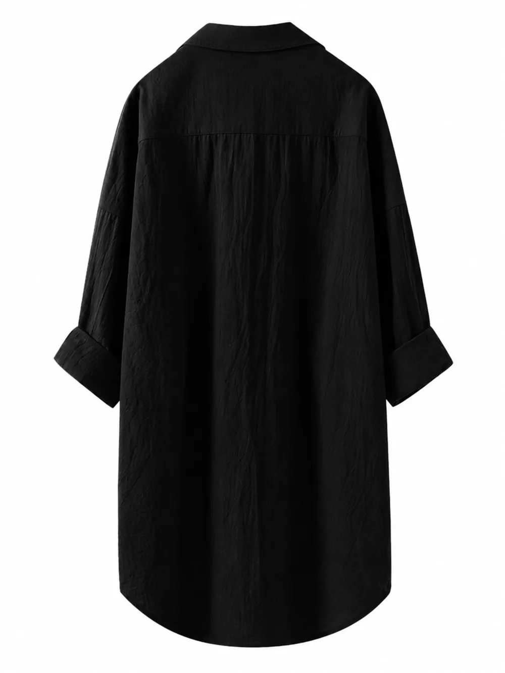 Full Size Casual Button-Down Shirt with Dual Chest Pockets Plus Size, image 11