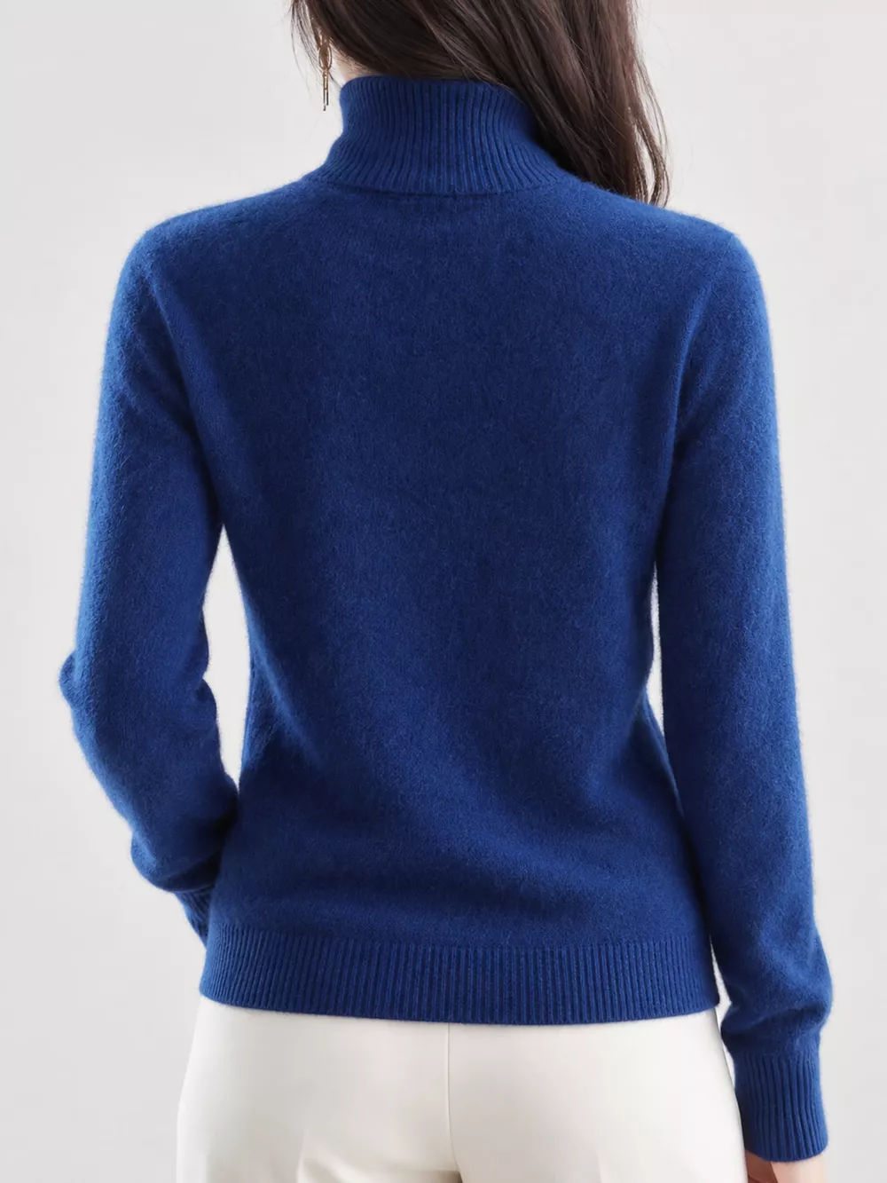 Full Size Turtleneck Long Sleeve Sweater Plus Size, image 82