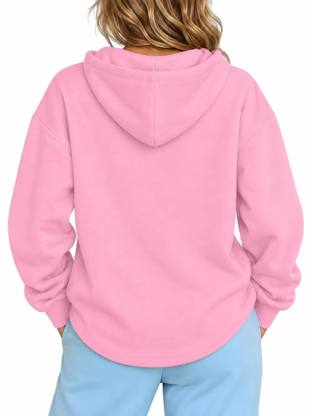 Full Size Cat Pouch Drawstring Hoodie Plus Size, image 16