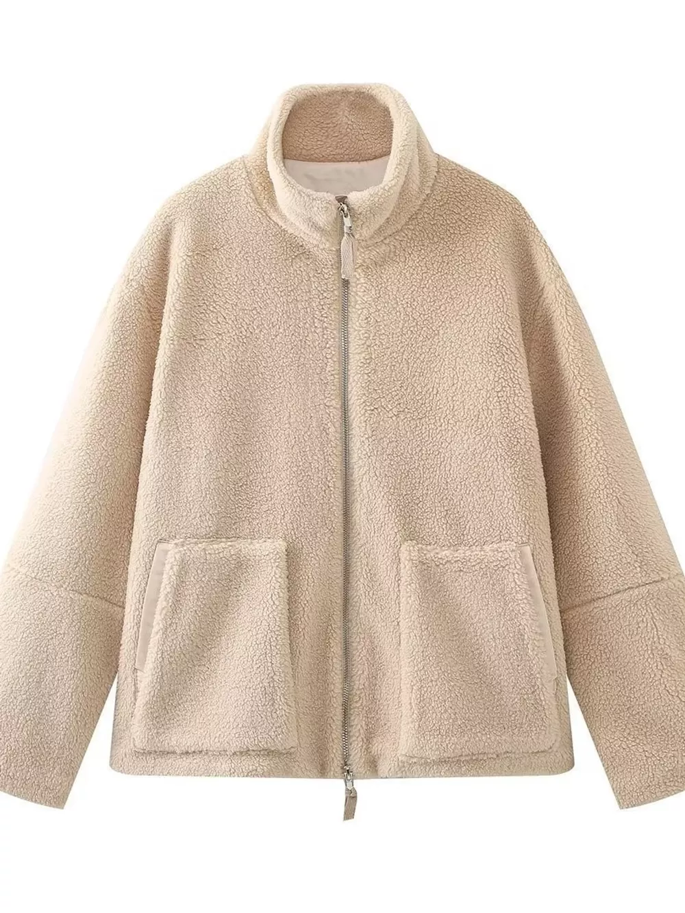 Sherpa Zip-Up Outerwear, image 10