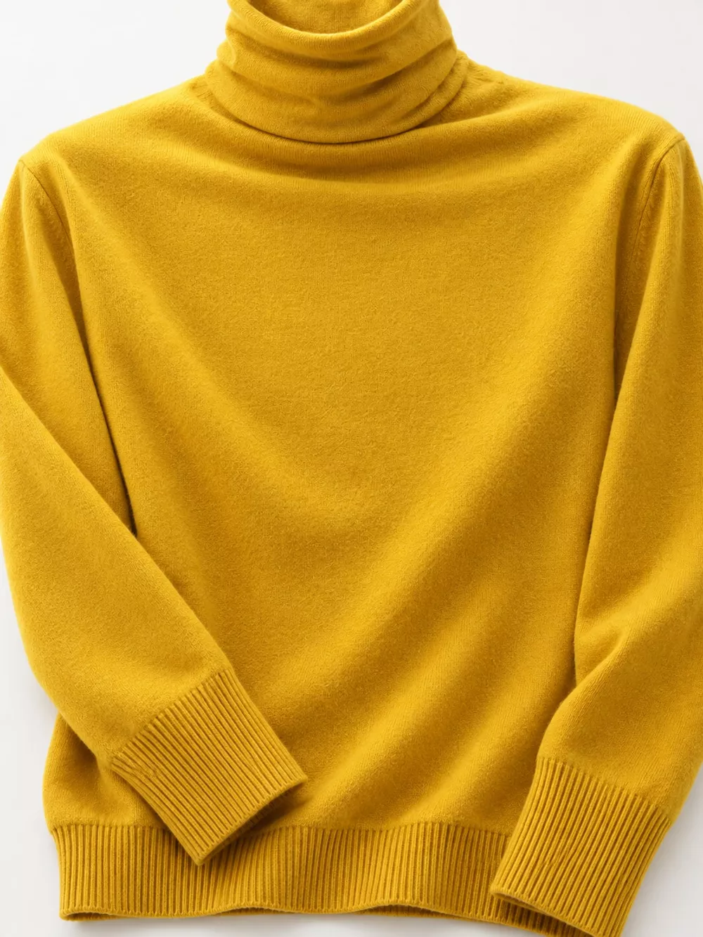 Full Size Slim-Fit Turtleneck Knit Top Plus Size, image 38