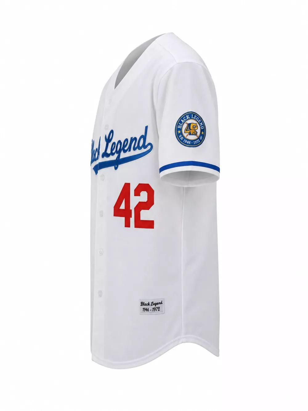 Men's Full Size Number 42 Baseball Jersey Shirt Plus Size, image 2